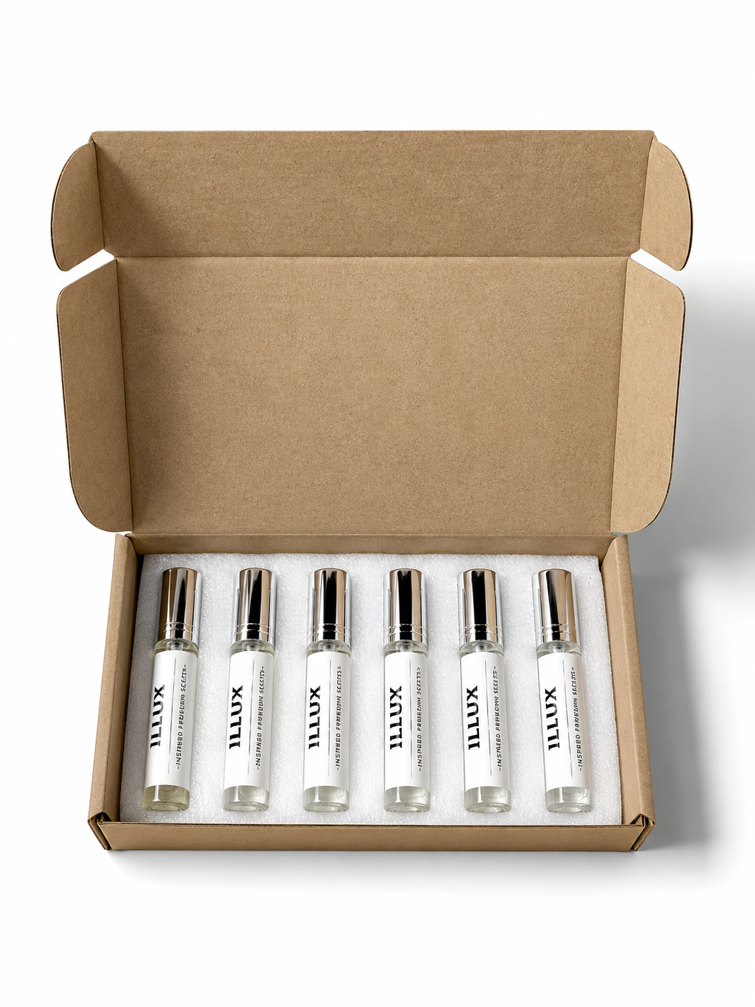 Kit de Bolsillo 6 Fragancias de 10 ml c/u.
