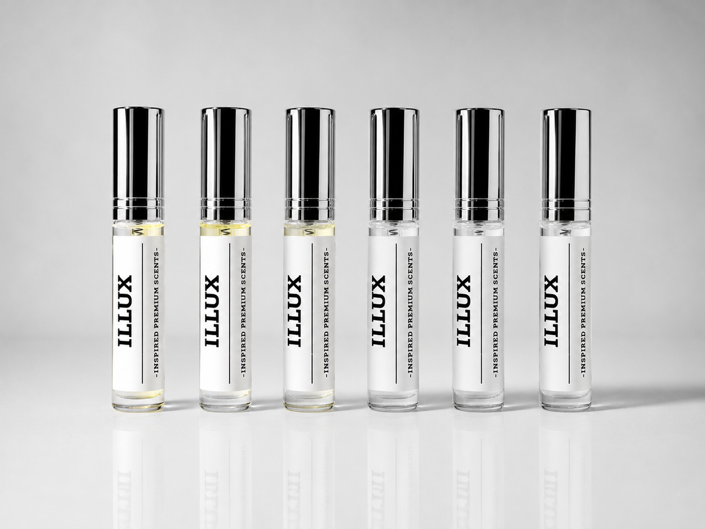Kit de Bolsillo 6 Fragancias de 10 ml c/u.