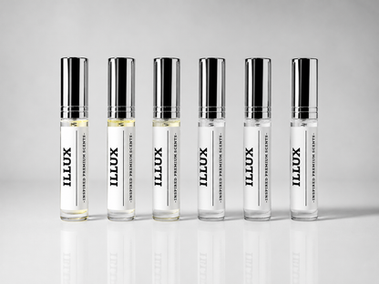 Kit de Bolsillo 6 Fragancias de 10 ml c/u.