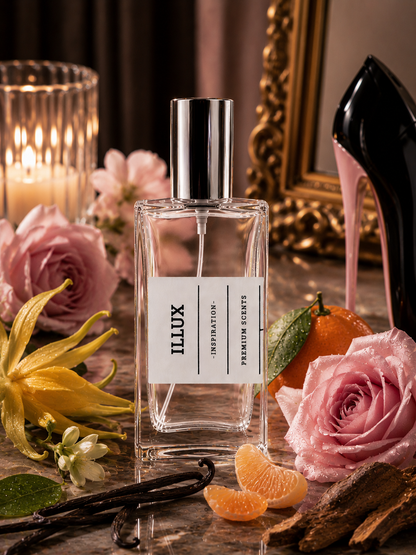 Secreto de Media Noche Elixir inspirado en Good Girl Blush Elixir de Carolina Herrera